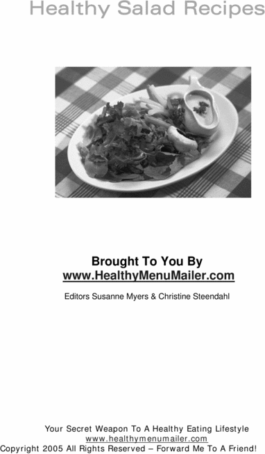 Product picture healthy recipes 1